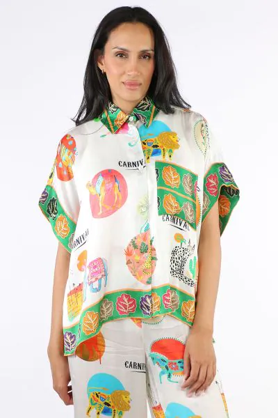 Rubyyaya Down Under Shirt In White
