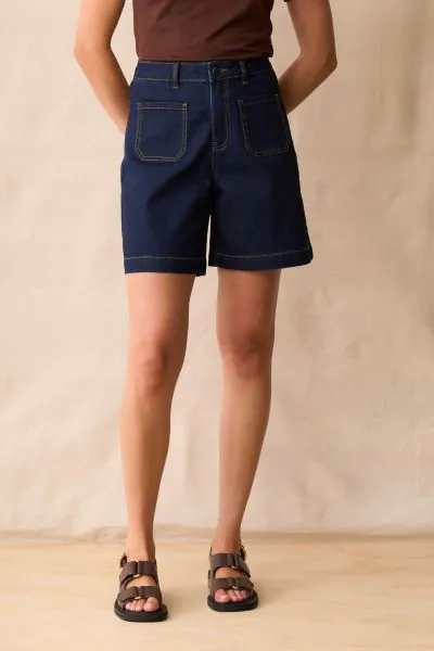 Neris Demi Short In Indigo