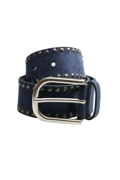 Studded Belt By Vanzetti In Navy
