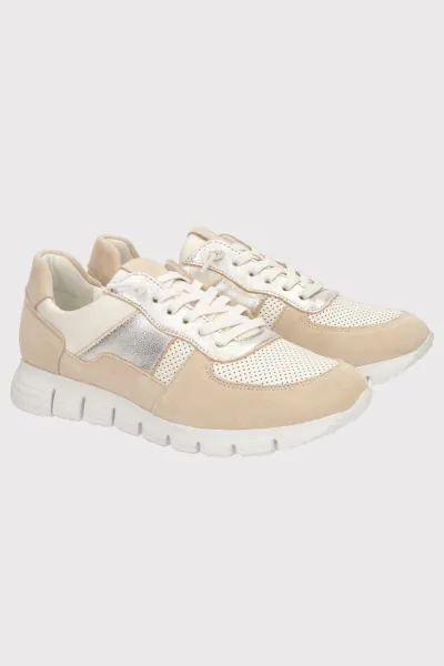Sioux Mokrunner Sneaker In Ivory