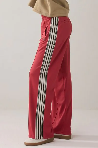Summum Pintuck Trackpant In Brick