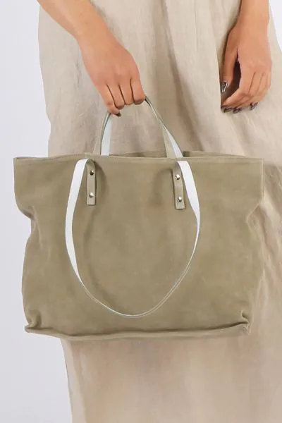Unisa ZSand Tote Bag In Matcha