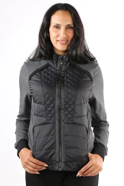 Verge Idaho Jacket In Charcoal