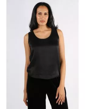 Blackstone Tiffany Bemberg Tank In Black