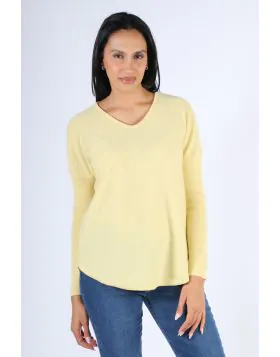 Bridge and Lord Queen Sophia Jumper In Yellow