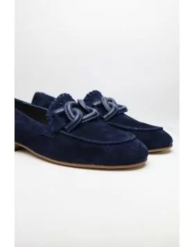 Ilkies Loafer By Django & Juliette In Navy