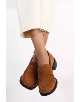 Classic Loafer In Saddle Pony Skin By Sempre Di
