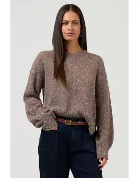 Loobies Story Ritz Jumper In Walnut