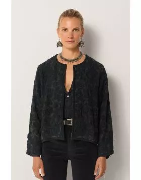 Maison Hotel Balani Jacket In Dark Blue