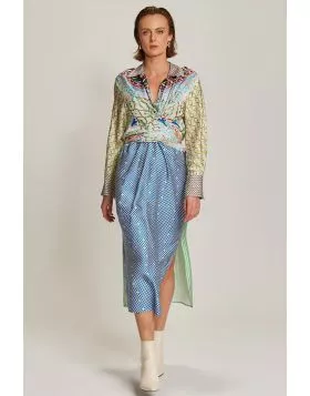 Me369 Brielle Shipibo WT Dress In Multi