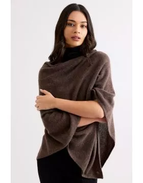 Mia Fratino Mia Poncho In Espresso