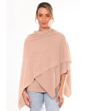 Bridge and Lord Wrap Topper In Oatmeal