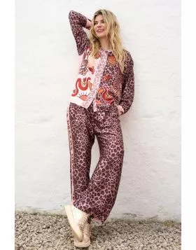Miss Goodlife Leo Paisley Pant In Multi