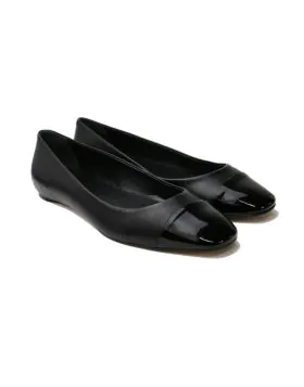 Gilma Ballet Flat By Sempre Di In Black