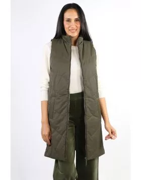 Yarra Trail Timberland Loden Puffer Vest 